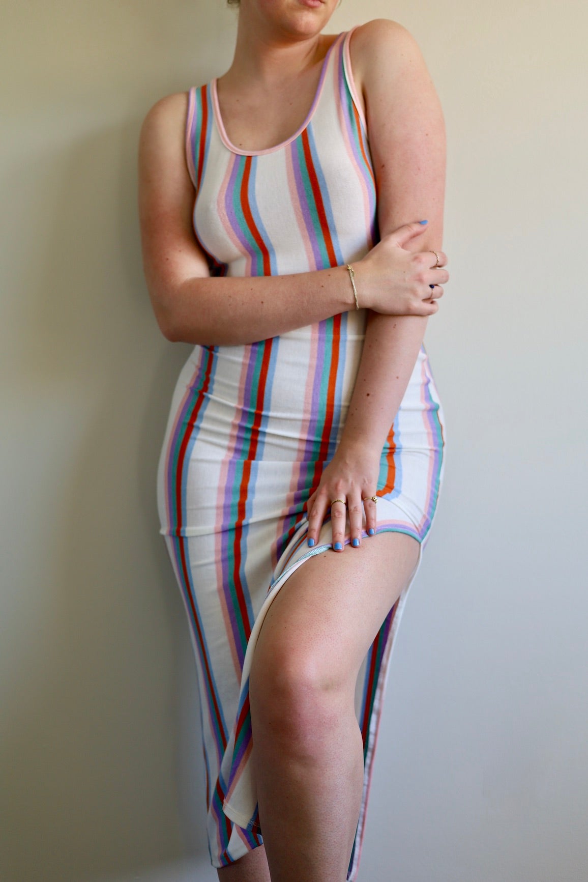 Emily Striped Maxi Dress