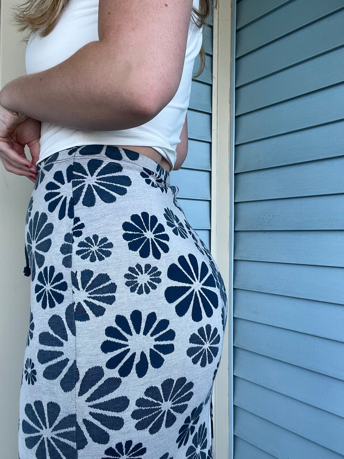 Flower Power Maxi Skirt