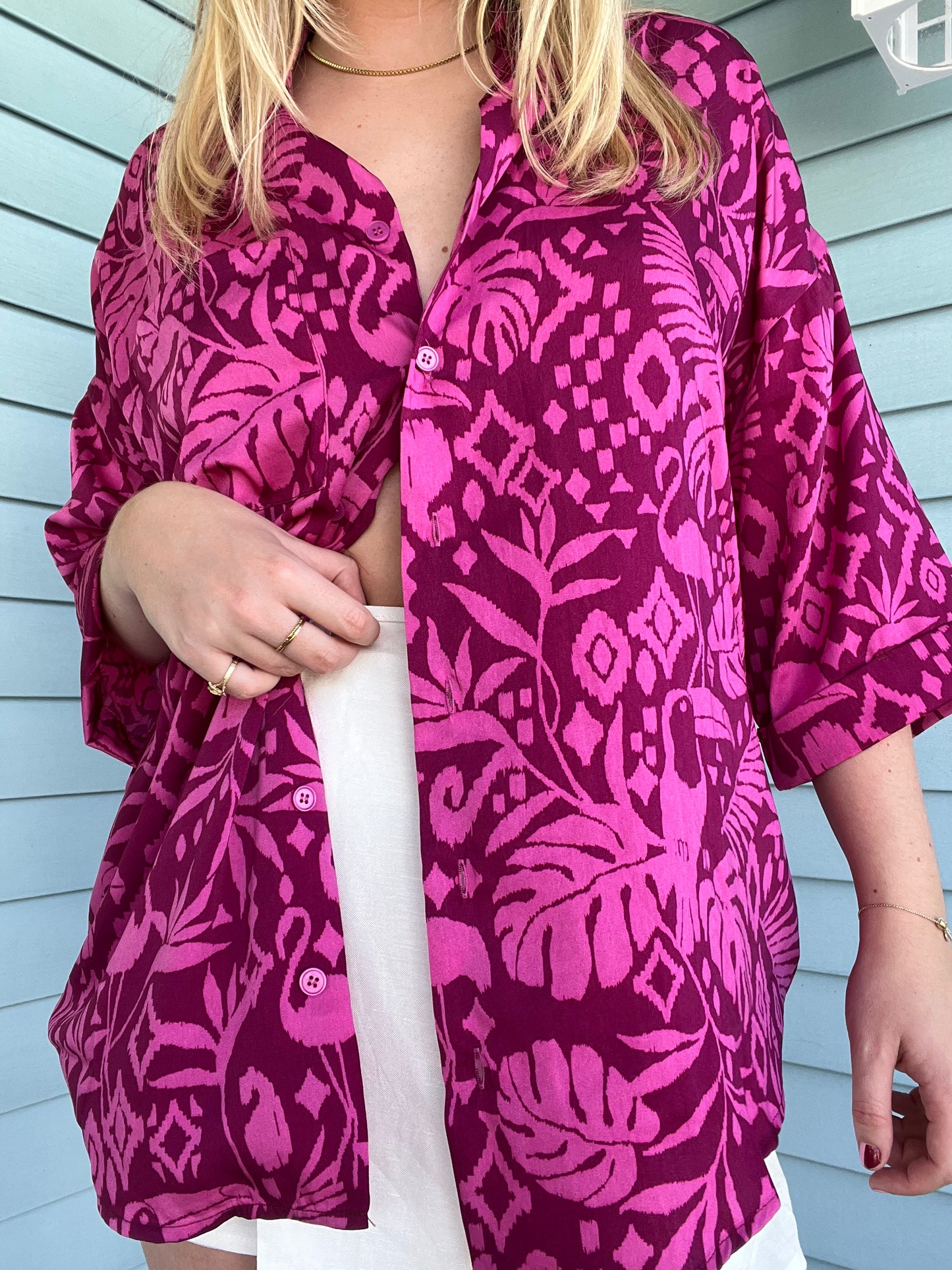 Paige Paisley Button Down