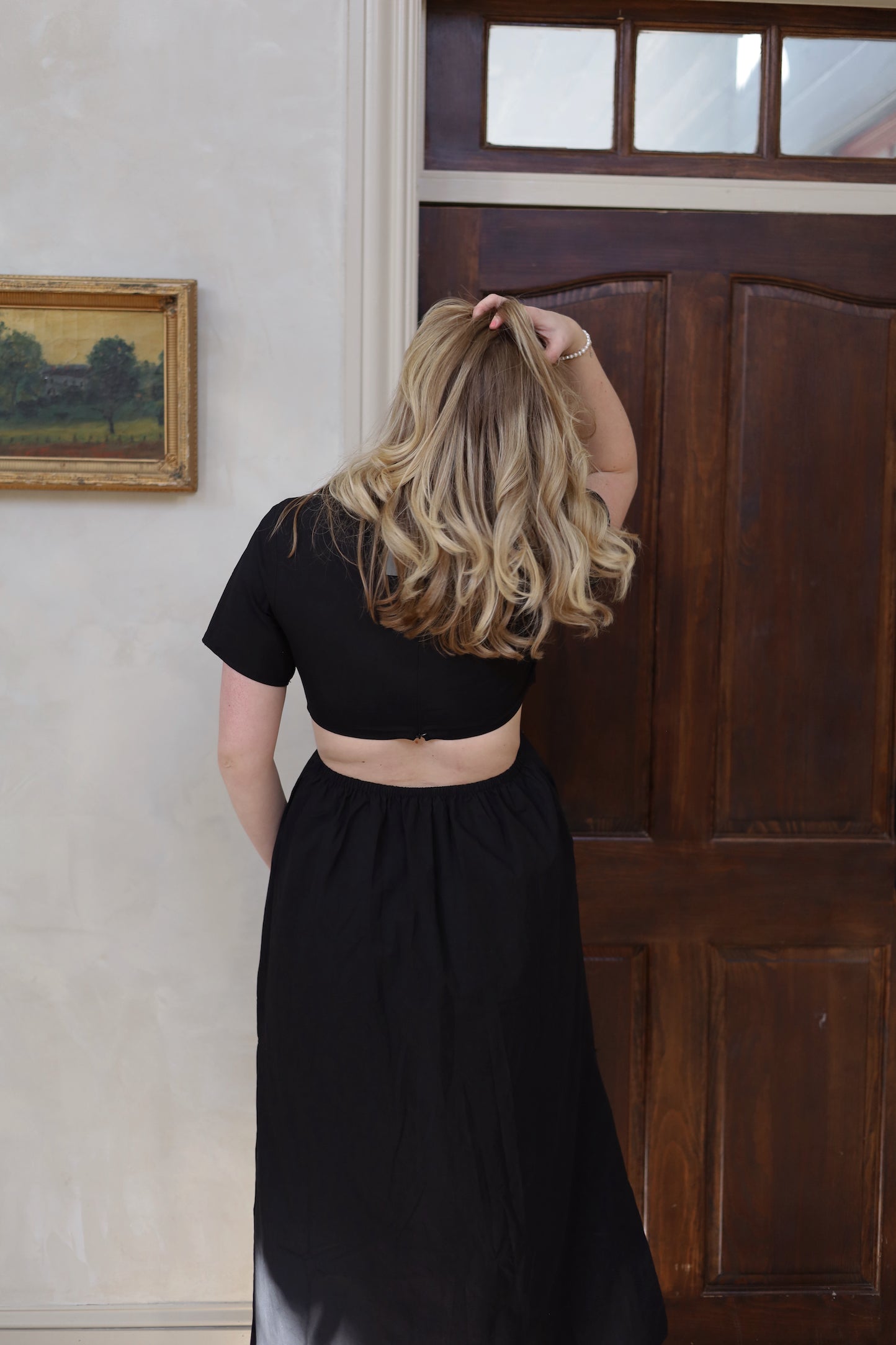 Jackie Black Maxi Dress