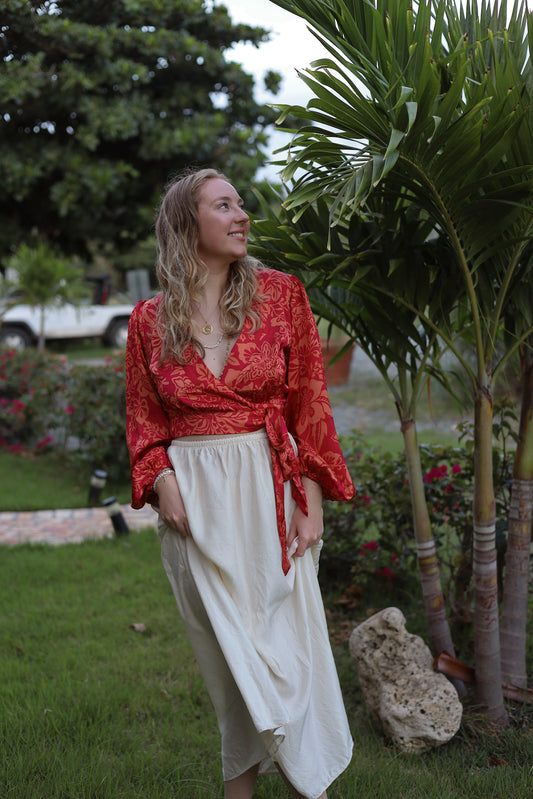 Jane Wrap Top