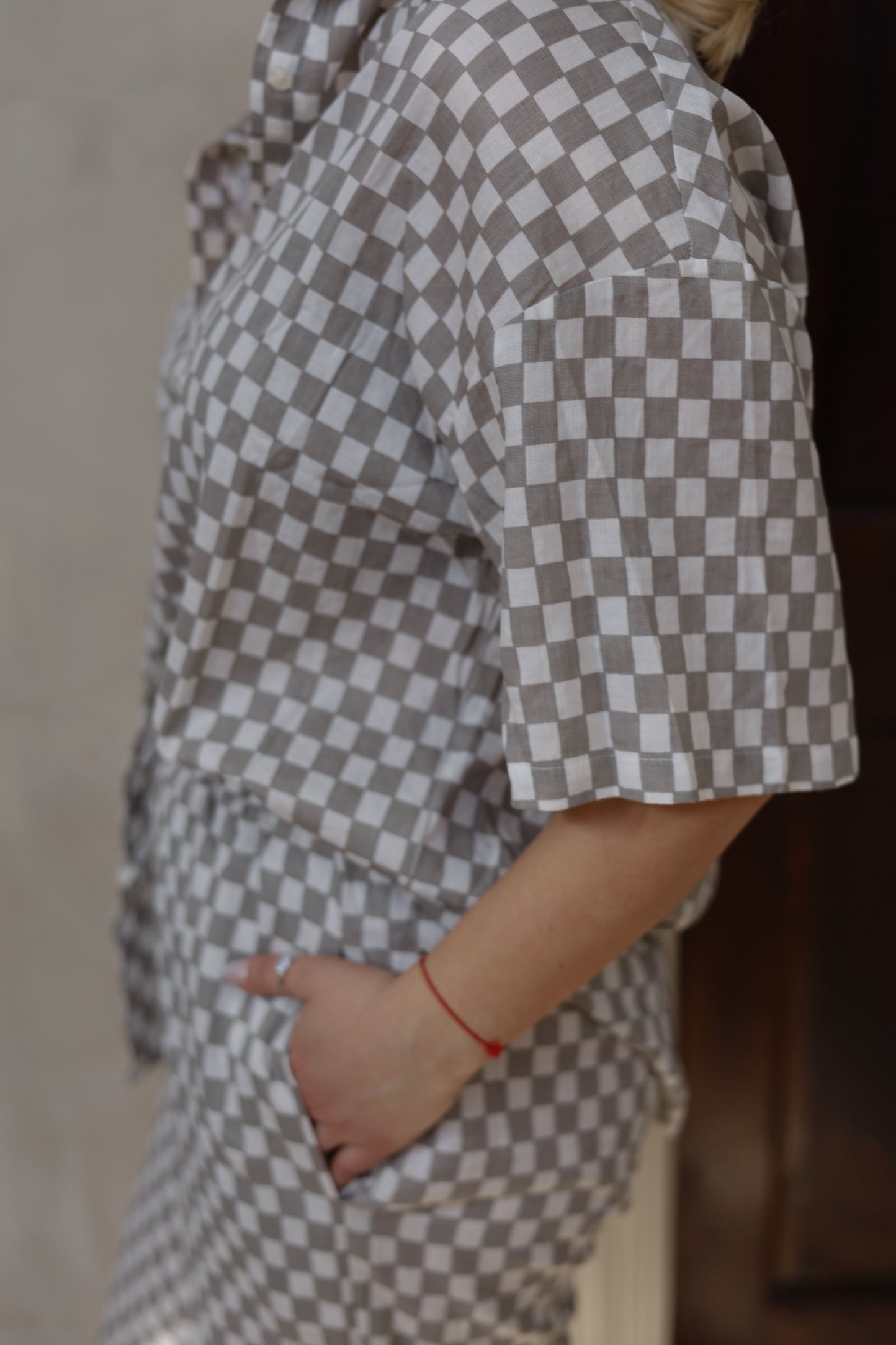 Harlow Checkered Pants