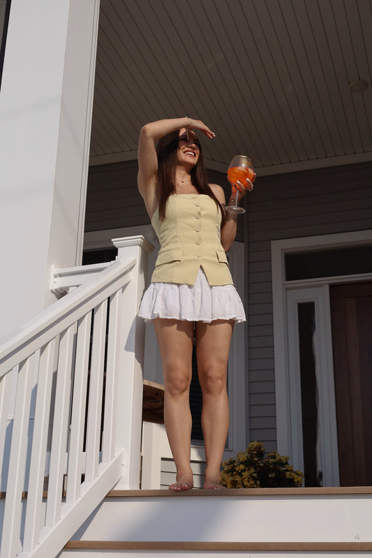 Sara Strapless Top