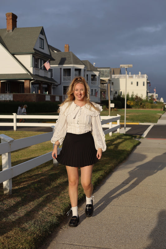 Bonnie Pleated Skirt